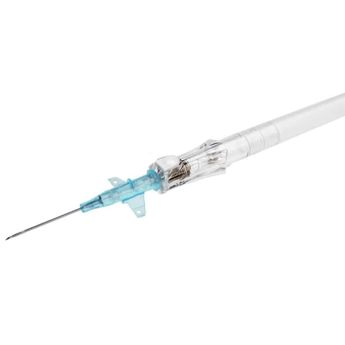 Cathètre de sécurité IV avec ailes Autoguard BC 22G x 25mm (bleu) - 1u.