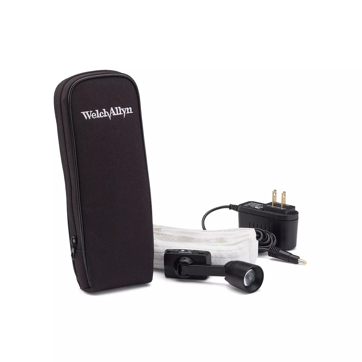 WA Voorhoofdslamp met witte band