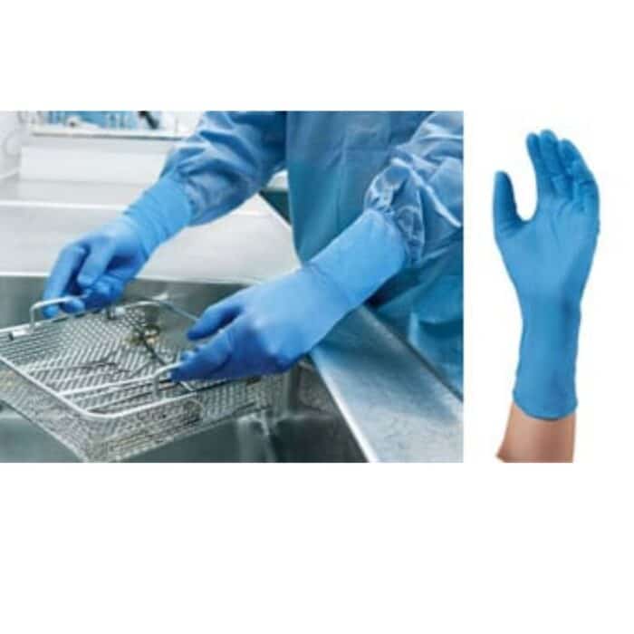 handschoen met lange manchet