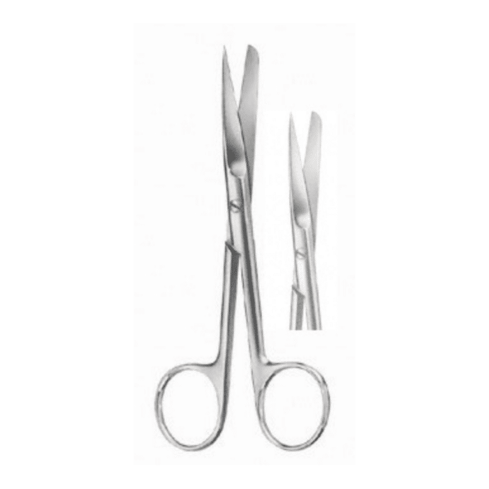 108100-Schaar-chirurgisch-punt-stomp-14cm