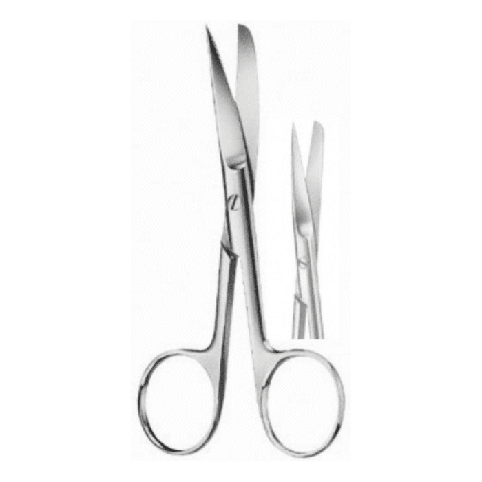 108103-Schaar-chirurgisch-gebogen-punt-stomp-14cm