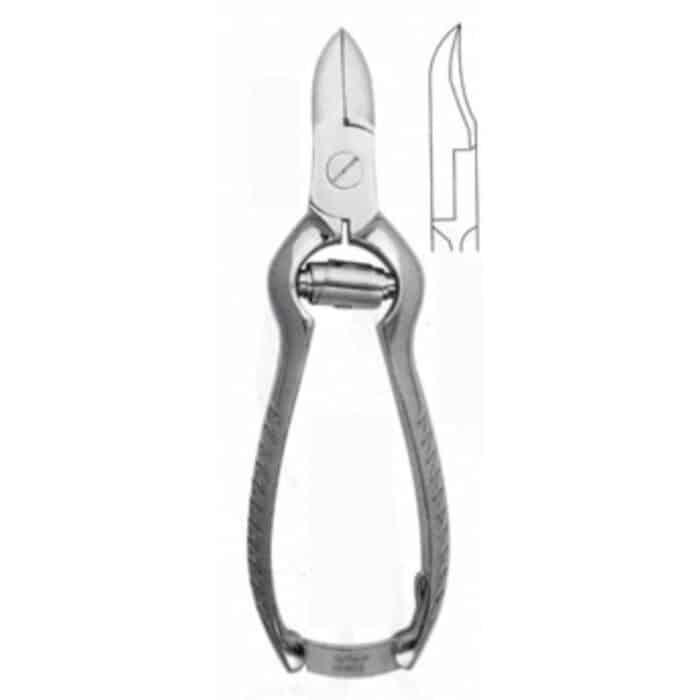 Nageltang plat - 14 cm