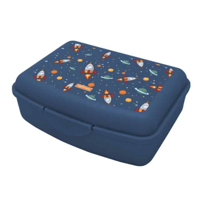 Lunchdoos kinderen space kunststof