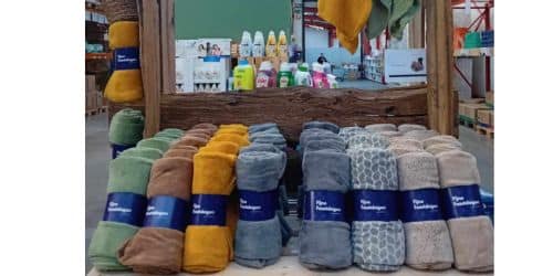 plaid 130x150cm verschillende kleuren