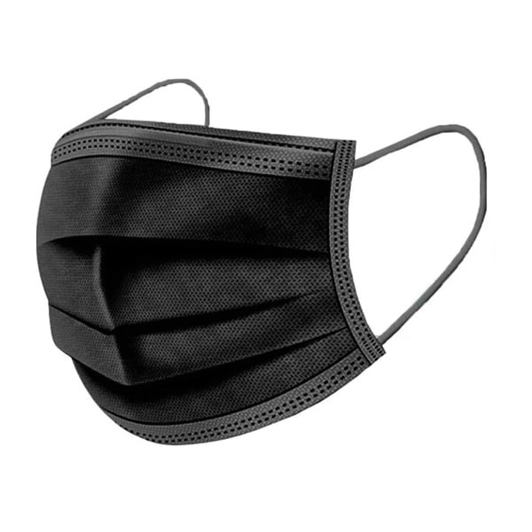 Chirurgische mondmaskers zwart