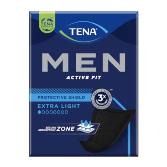 Tena Men shiled extra light