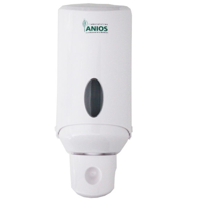 Dispenser in ABS met slot voor Anios airless fles van 1000ml