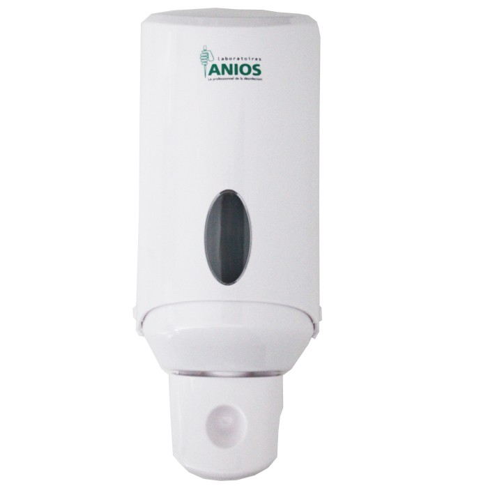 Dispenser in ABS met slot voor Anios airless fles van 1000ml