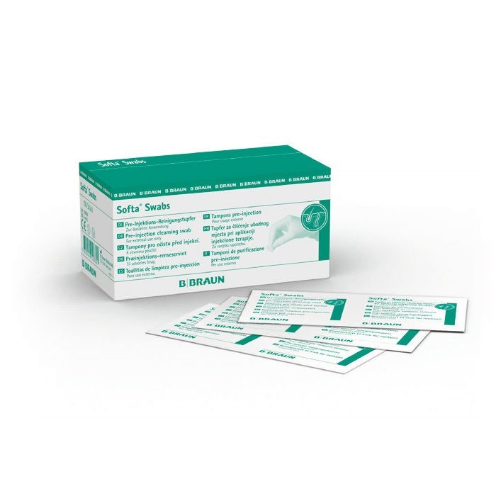 Softa Swabs - Alcoholswabs - 100 stuks