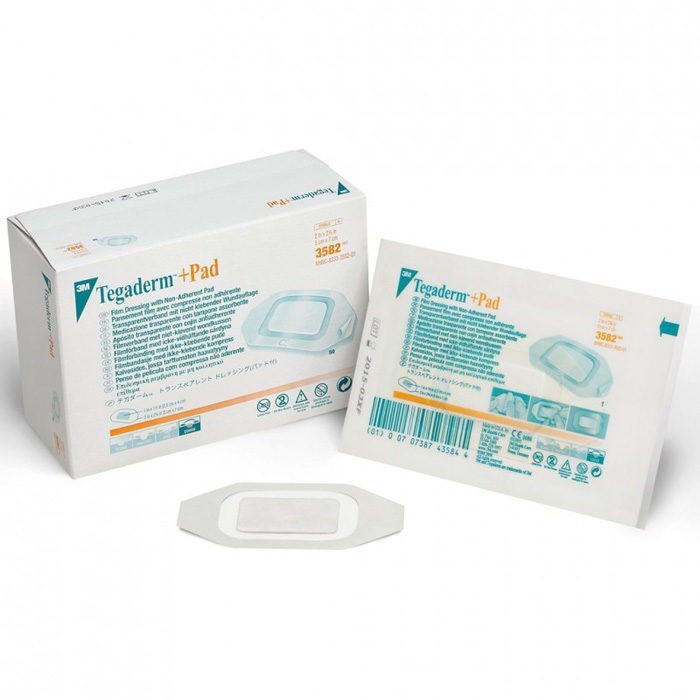 Tegaderm + pad 5 x 7 cm - 50st