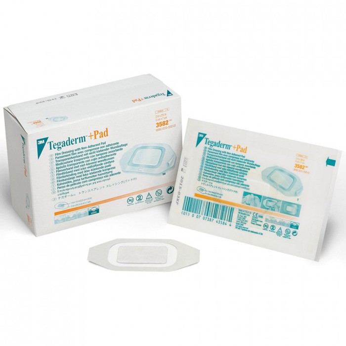Tegaderm + pad 5 x 7 cm - 50st