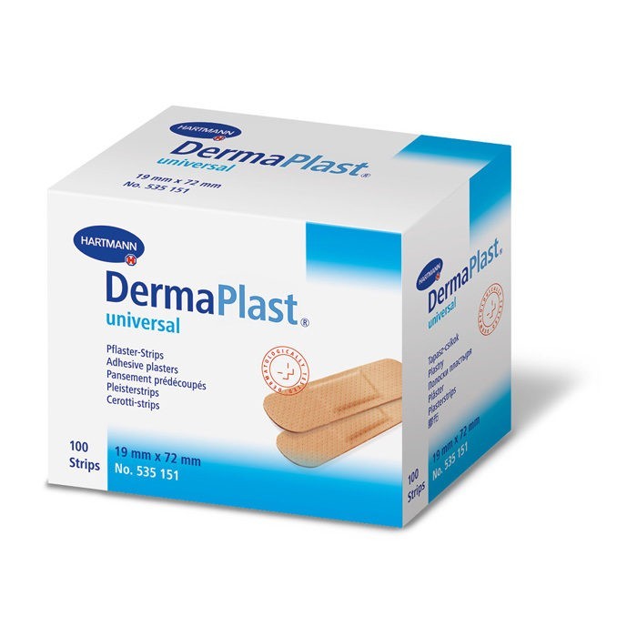 Dermaplast universal 19 x 72 mm - 100 strips