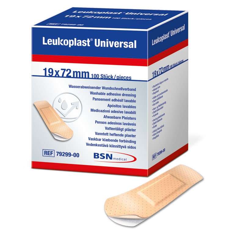 Leukoplast Universeel 19 x 72mm - 100 stuks