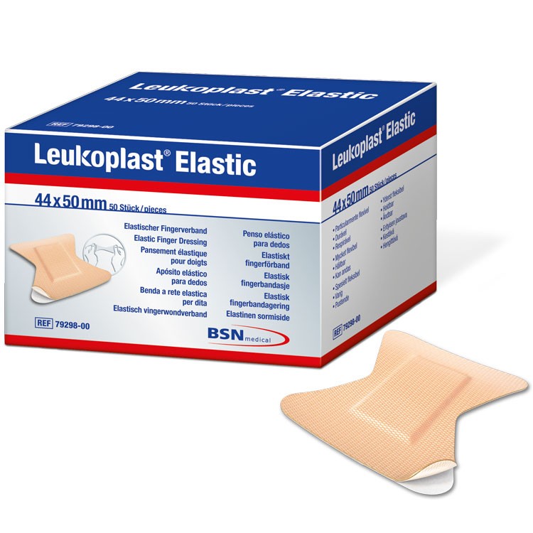 Leukoplast Elastic vingertoppleisters 44x50 mm - 50 stuks