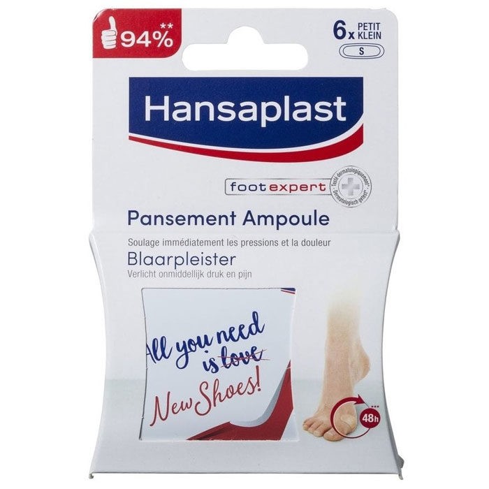 Hansaplast Foot Expert Blaarpleisters Klein voor op de tenen - 6 stuks