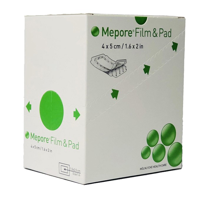 Mepore Film + pad 4cm x 5cm - 85 stuks