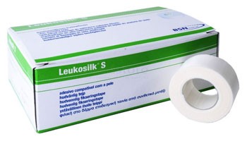 Leukosilk S - Kleefpleister op rol in zijde - Hypo-allergeen