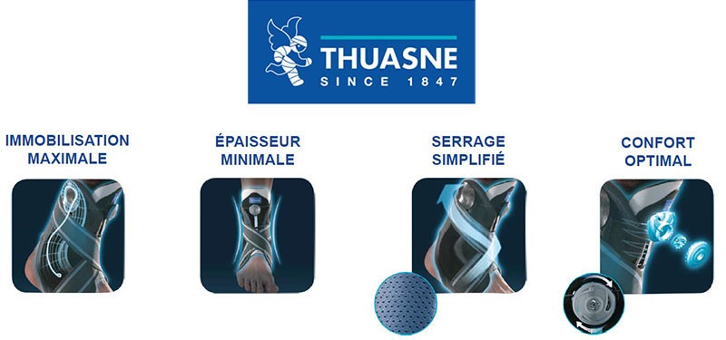 Malleo Dynastab® met BOA® sluiting - Enkelbrace