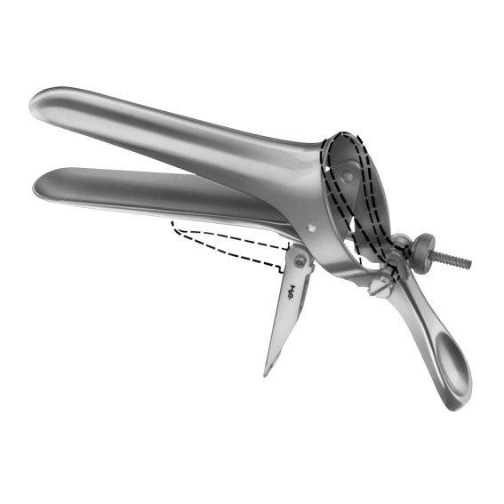 Aesculap vag. Spec. Cusco 100 x 25-27 mm (EL057R)