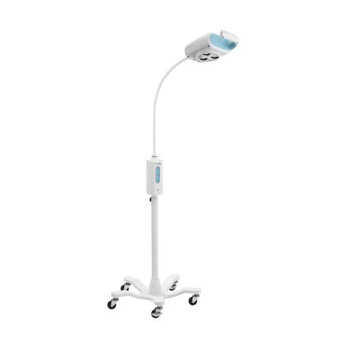 Welch Allyn GS600 onderzoekslamp op rolstatief
