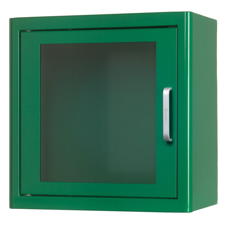 ARKY metalen AED kast voor binnen - Incl. alarm - groen