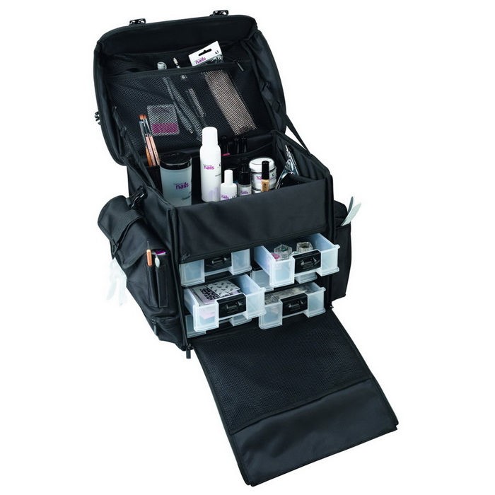 Verzorgingskoffer Artist - 34 x 26,5 x 33,5 cm - zwart