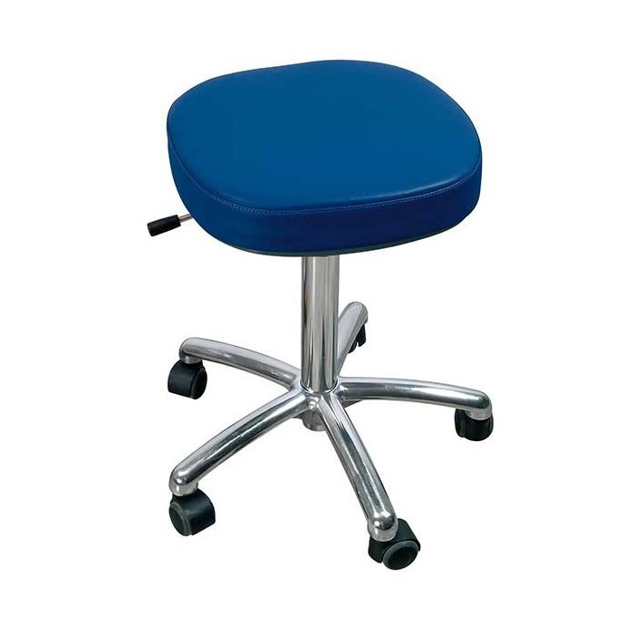 Tabouret Promotal standaard - airlift - aluminium onderstel - 5 wieltjes