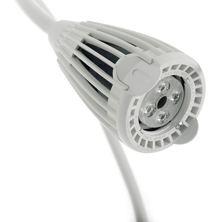 Onderzoekslamp Luxiflex LED op rolstatief 4 kg