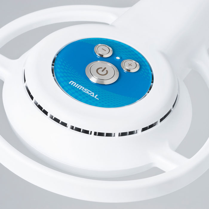 Onderzoekslamp MS LED PLUS op verzwaard rolstatief