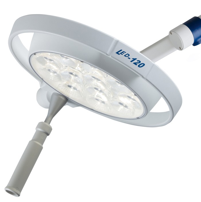 Dr. Mach LED 120 F (focusable) - op swing rolstatief