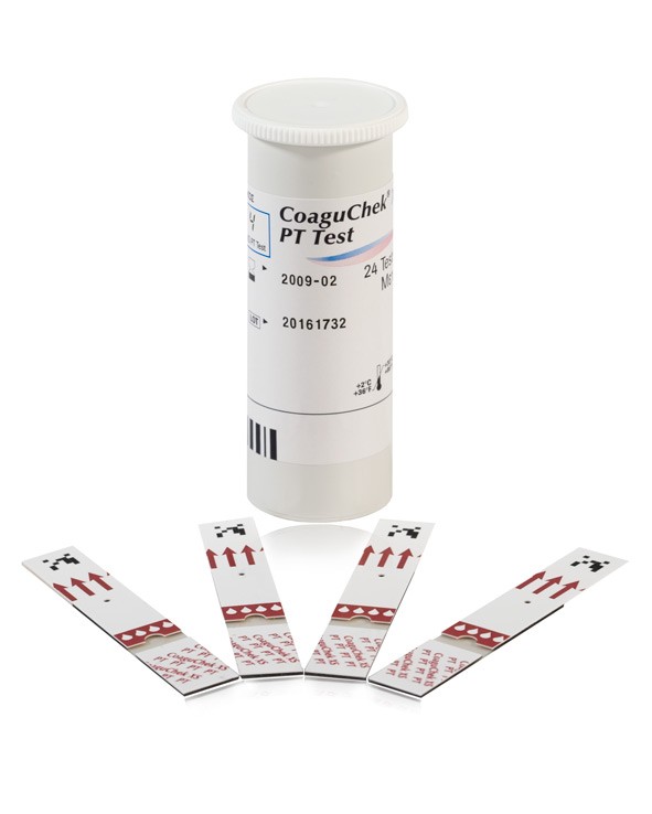 CoaguChek XS Test Strips - 24 testen