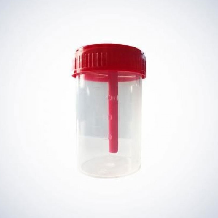 Faecesstaalpotje 50ml - 50st