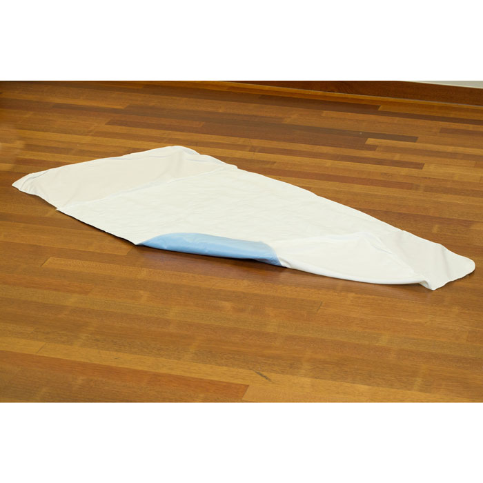 Wasbare onderlegger 85x90 cm met flappen