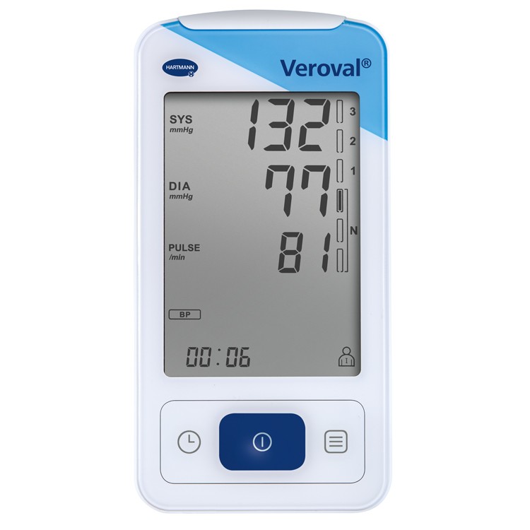 Veroval® 2 in 1, ECG en bloeddrukmeter.