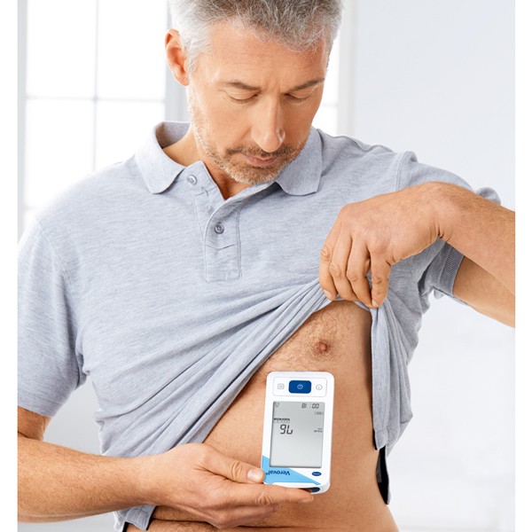 Veroval® 2 in 1, ECG en bloeddrukmeter.