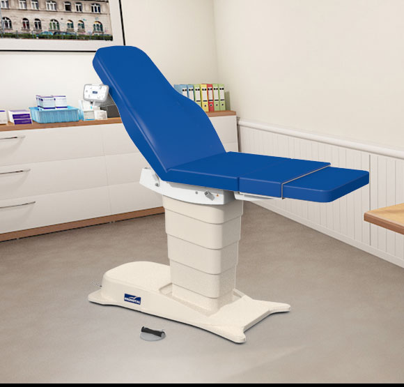 EMotio® PLUS onderzoekstafel - kleur 32 blauw