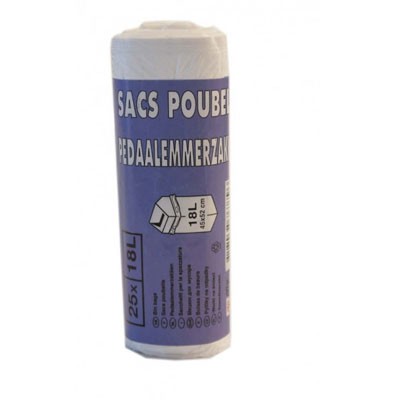 Pedaalemmerzakjes 18 liter