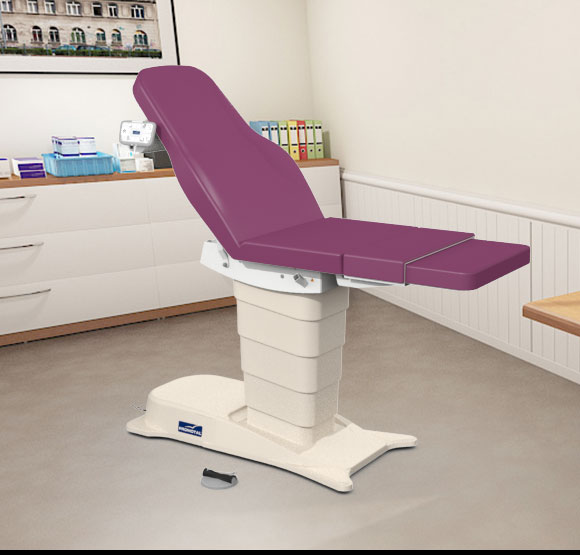 EMotio® PLUS onderzoekstafel - kleur 64 grape