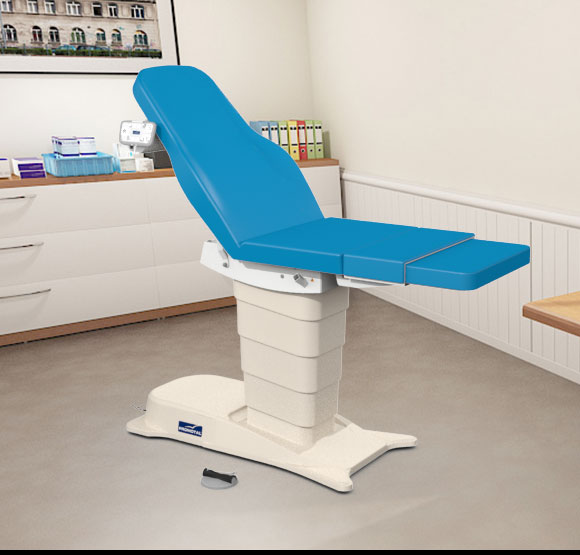 EMotio® PLUS onderzoekstafel - kleur 67 lagoon