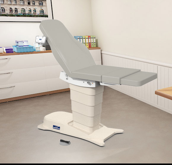 EMotio® PLUS onderzoekstafel - kleur 96 tin