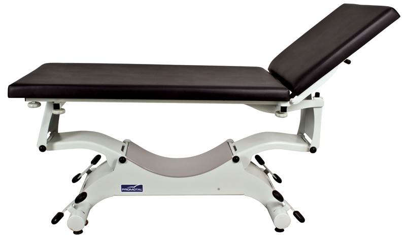 Quest onderzoekstafel - ligvlak 65 cm breedte - elektrisch hoog/laag (manuele bediening)