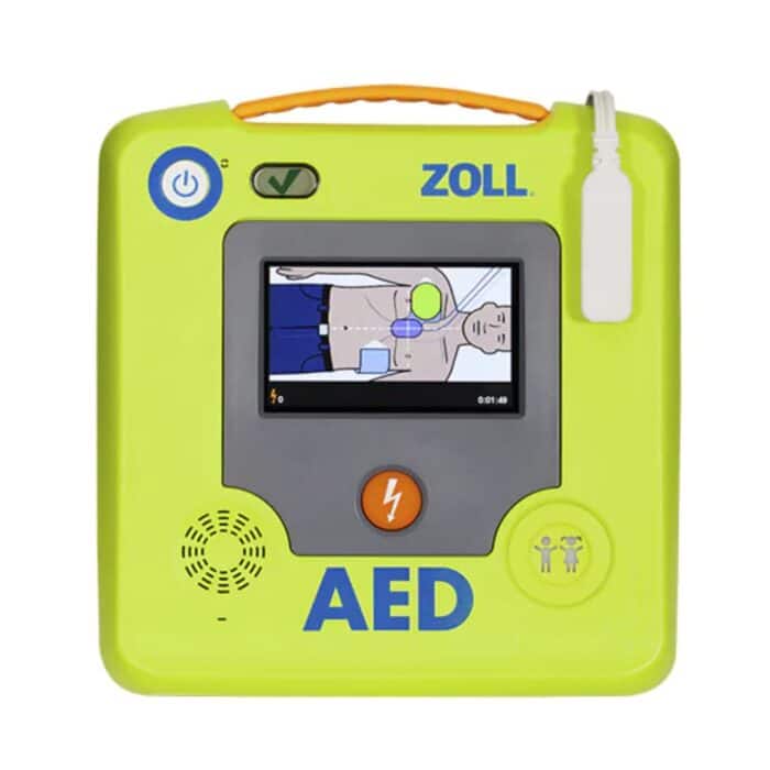 AED 3 - Semi-automatique - En Français (batterie et électrodes inclus)