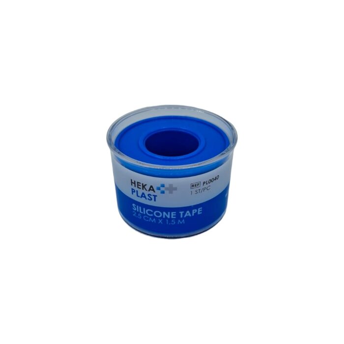 HEKA Plast Siliconen tape op rol - 2,5cm x 1,5m - per stuk