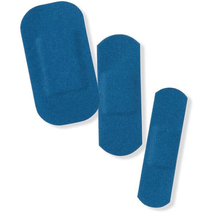410029 - HEKA Assortiment blauwe detecteerbare pleisters - 15 stuks