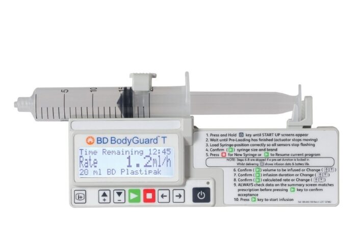 Spuit-pijnpomp - BD Bodyguard T (Niki T34) - Incl. batterij 9V