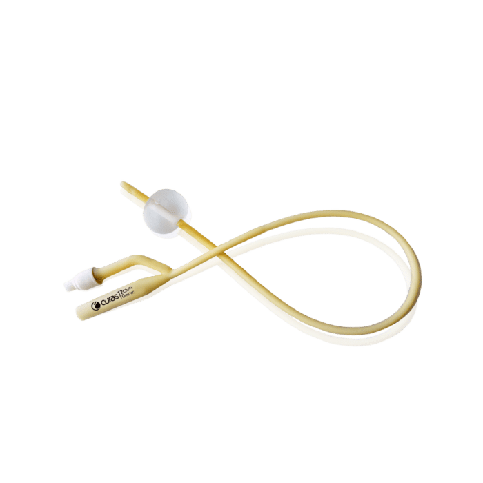 CURAS Foley-katheter - Gesiliconiseerd - 2-wegs - per stuk