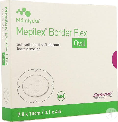 Mepilex Border Flex Ovaal