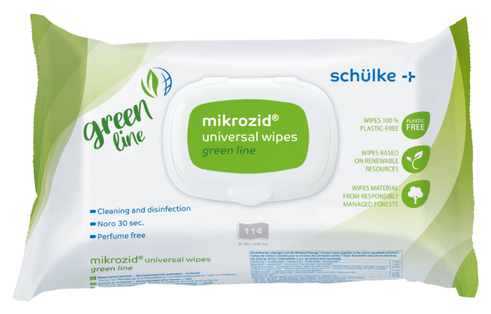 Mikrozid Universal wipes - Green line