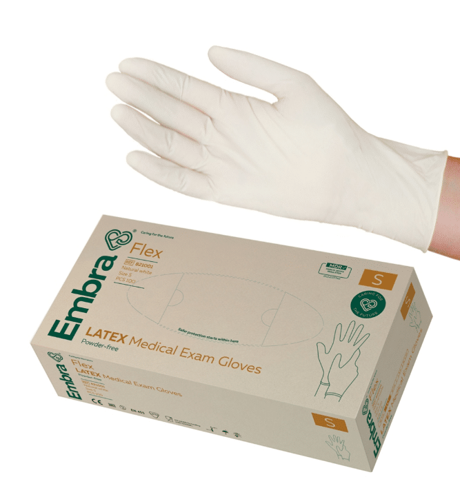 EMBRA Flex Latex handschoenen